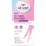 Vi-Vet Pudralı Sir Ağda Bant Seti 41'li 4 Adet