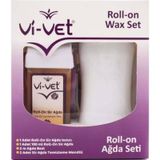 Vi-Vet Roll-On Isıtıcılı Ağda Seti