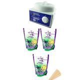 Vi-vet Sir Ağda Makinesi + 3 Azulen Soyulabilen Boncuk Ağda + Spatula Seti