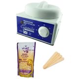 Vi-Vet Sir Ağda Makinesi +Naturel Soyulabilen Boncuk Ağda + Spatula Seti