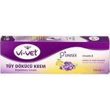 Vi-Vet Tüy Dökücü Krem 100Ml Vitamin E Unisex Lavanta Ve Limon Ferahlığı