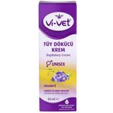 Vi-Vet Tüy Dökücü Krem 40Ml Vitamin E Unisex Lavanta Ve Limon Ferahlığı