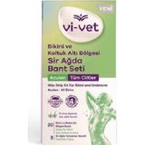 Vi-Vet Vivet Bikini Ve Koltukaltı İçin Sir Ağda Bant Seti 24 Lü