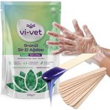 Vi-Vet Vivet Granül Ağda Azulen Yedek 250gr(Boncuk Ağda) Full Set Eldiven Spatula