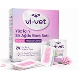Vi-Vet Yüz Için Sir Ağda Bant Seti (Pudralı) - Yüz İçin Sir Ağda Bant Seti