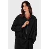 Via Dante Regular Fit Gömlek Yaka Fermuarlı Ceket Bayan CEKET 268755688