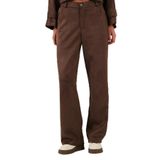 Via Dante Relaxed Fit Normal Gel Geniş Paça Süet Pantolon Bayan PANTOLON 68672644SUEDE