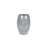 Via Gardenia Cresta Buz Mavisi Seramik Saksı Uzun 20 * 30Cm