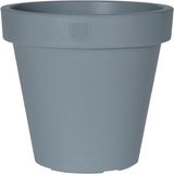 Via Gardenia Plastik Saksı Gri Çap 30 cm Yükseklik 26 cm