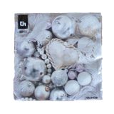 Via Gardenia Yılbaşı Temalı Kağıt Peçete Gri 33 * 33cm 20 Adet
