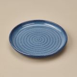 Via Pot Zest Mavi 21 cm Düz Tabak