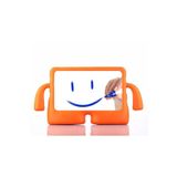 Via S48 Uyumlu Tam Koruma Sağlayan Eğlenceli Karakterli Koko Çocuk Tablet Kılıfı Turuncu