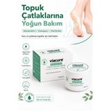 Viacure Ayak ve Topuk Çatlak Kremi | Üre İçerikli Yoğun Nemlendirici, Kuru ve Sertleşmiş Topuk Bakımı 100 Ml Ayak Bakımı