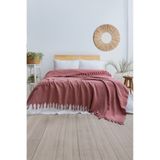 Viaden Berlino Çift Kişilik Pike 200x230 cm Gül Kurusu