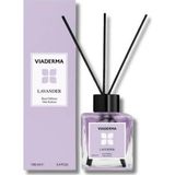 Viaderma Kare Şişe Lavanta Esanslı Bambu Çubuklu Oda Kokusu 100 ml