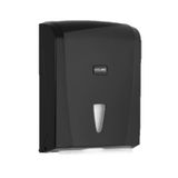 Vialli K21B 400 Kağıt Siyah Banyo Mutfak Lavabo Pratik Z Katlı Kağıt Havlu Dispenseri