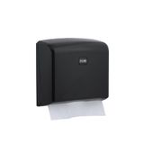 Vialli K2b Z Katlı Mini Kağıt Havlu Dispenseri (SİYAH) Maks. Kağıt Genişliği 22 Cm