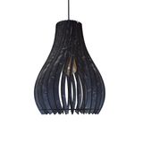 Vialux 14 Renk Modern Ahşap Bohem Rustik Avize Tekli Sarkıt Lamba Butik Otantik Aydınlatma Cafe Salon Mutfak Yemek Masası Avize (Mermer)