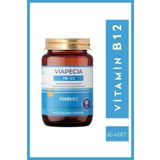 Viapecia Hafıza ve Sinir Sağlığı İçin B12 Vitamin Takviyesi Metilkobalamin 60 Tablet - Enerji ve Güç Desteği