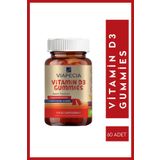 Viapecia Jelibon Formunda Gummy Vitamin D3 D Vitamini Eksikliği Çocuklarda Büyüme 60 Adet
