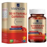 Viapecia Kids D3 Vitaminli Elma Aromalı 60 Çiğnenebilir Tablet