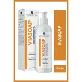 Viapecia Via-soap 200 ml El Yıkama Sıvı Sabunu - Çuha Çiçeği ve Beyaz Yulaf Yağı ile Nemlendirici Formül