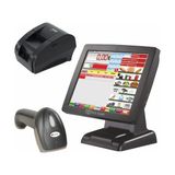 Viapos Market Dokunmatik Barkodlu Medium Hızlı Satış Sistemi Set 4 (Dokunmatik Pos Pc - Markete Özel Yazılım - Barkod Okuyucu - 58MM Termal Fiş Yazıcı - Para Çekmecesi - Tem Bilgisayarlı Terazi)