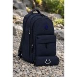 Viatox LS-2031 Kalemlikli Okul Sırt Çantası Öğrenci Günlük Seyahat Tatil Spor Yürüyüş Seyahat Gezi Kamp Günlük Siyah LACİVERT - Lacivert