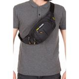Vıatox Np 622 Erkek Gri Usb Kulaklık Çıkışlı Crossbody Çapraz Göğüs Omuz Ve Bel Çantası Siyah