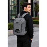 Vıatox Sr-012 Unisex Çok Gözlü Geniş Hacimli Ortopedik Sırt Destekli Lise Ortaokul İlkokul Okul Çantası , G