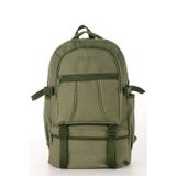 Vıatox Sr-03 Unisex Kanvas Kumaş Laptop Bölmeli Outdoor Sırt Çantası Dağcı Sırt Çantası Escp01 Haki