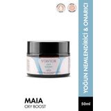 Vi'Avior Maia Oxy Boost Oksijenli Cilt Bakım Kremi Yoğun Nemlendirici Etkili Onarıcı 50ml (3% GİNSENG)