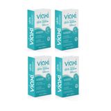 Viaxi Su Bazlı Renksiz ve Kokusuz Kayganlaştırıcı Jel 5x5 ml x4 Adet
