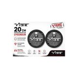VİBE Black Death 20cm Hoparlör Kapağı - Logolu Kaliteli Plastik Midrange Hoparlör Kapak 20 cm -