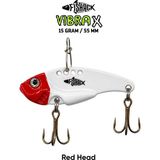 Vibrasyon Yem - Lrf/spin Jig - Fishack Vibrax - 15G 55MM - Red Head