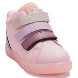 Vicco 220.F22K.180 Pudra Renk Bilek Boy Cırt Model Işıklı Unisex Çocuk Bot