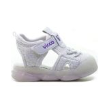 Vicco 24y 321.211 Bk Monrovia Işıklı Hafif Anatomik Taban Günlük Beyaz Kız Çocuk Sandalet