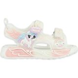 Vicco 332.P26Y.176 Kız Çocuk Işıklı Beyaz Sandalet Microfiber Malzeme ile Hafif ve Konforlu Tasarım