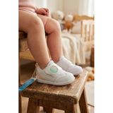 Vicco 346.E25y.170 Beyaz Pudra Donut Anatomik Kız Çocuk İlk Adım Ayakkabısı
