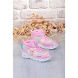 Vicco 946.B25K.430 Poni Pembe Anatomik Hafif Işıklı Kız Çocuk Bot