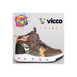 Vicco 946.B25K.435 Dragus Kahve Işıklı Erkek Çocuk Bot