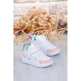 Vicco 946.B25K.439 Beyaz Pembe Nita Rahat Haif Kız Çocuk Bot
