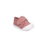 Vicco 950.E19K.224-18 Anka Basic Pembe Unisex İlk Adım Ayakkabı Düz Taban Kumaş Malzeme ile