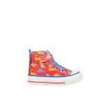 VİCCO Ada Desenli Unisex Bebek Sneaker (Kırmızı, 22 Numara)