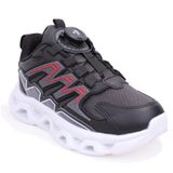 Vicco Aleda 346F26K142 Siyah Ortopedik Erkek Çocuk Spor Ayakkabı 346F26K142 VCC SYH