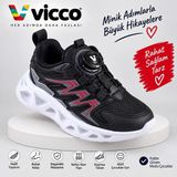 Vicco Aleda Çocuk Ayakkabısı 346.P26K.142-SIYAH