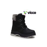 Vicco Alexis Kürklü Kız Çocuk Siyah Bot