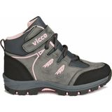 Vicco Arbor Kız Çocuk Outdoor Bot Suni Deri Malzemeden Düz Tabanlı Rahat Ayakkabı - Gri