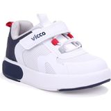Vicco Babil 346B26Y130 Beyaz Lacivert Ortopedik Günlük Işıklı Erkek Çocuk Spor Ayakkabı