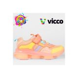Vicco Bosa Ortopedik Çocuk Spor Ayakkabı, Pudra, 33 Beden, Unisex